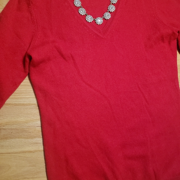 Charter Club Cashmere Sweater - Picture 4 of 6